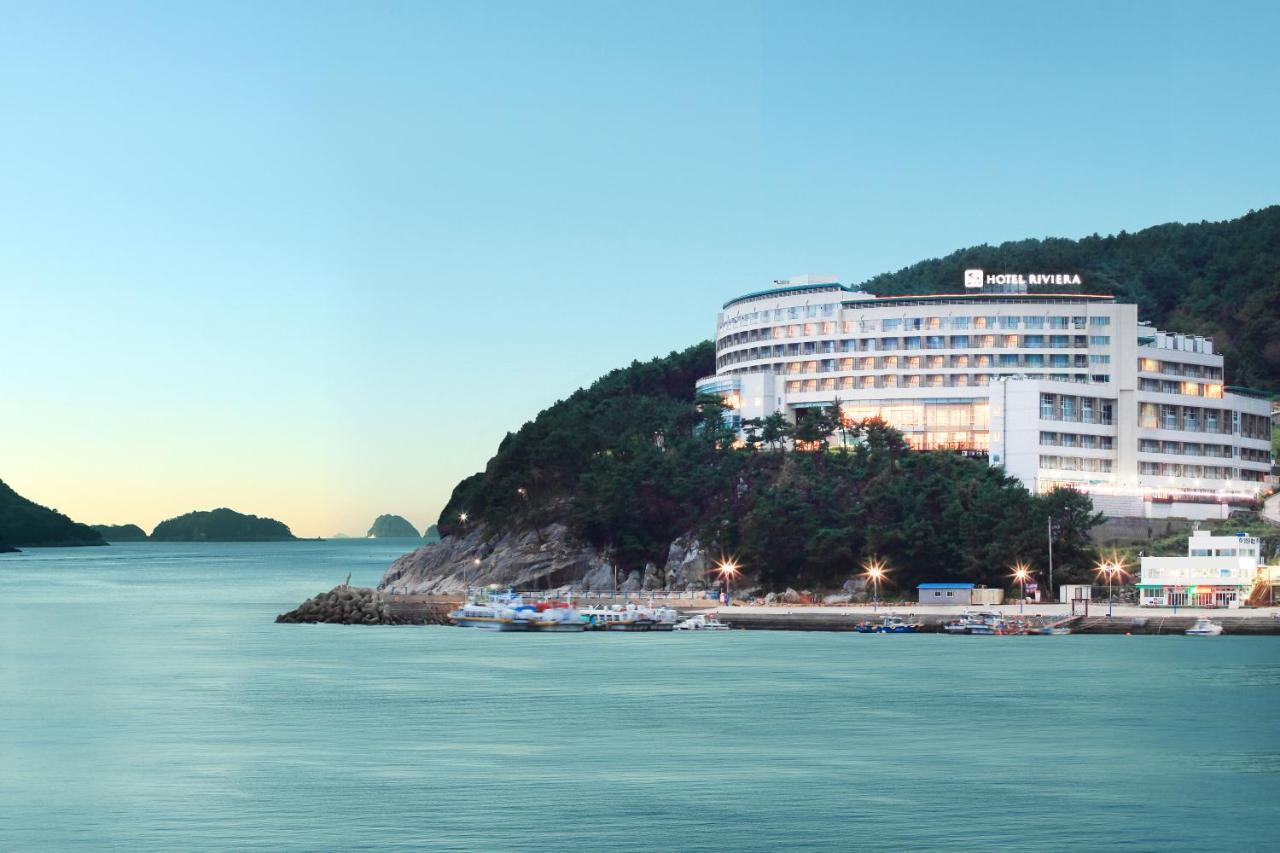Hotel Riviera Geoje Bagian luar foto